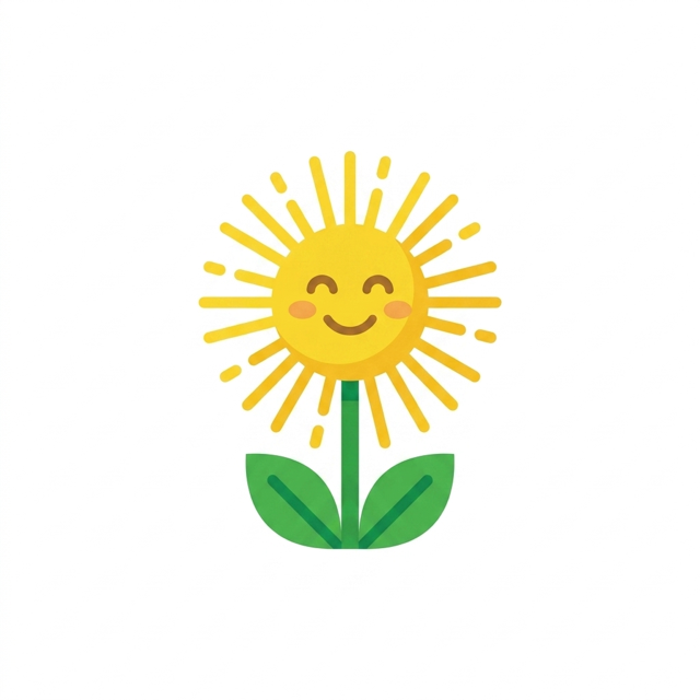 The Ask Dandi logo — a smiling dandelion